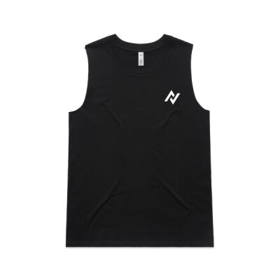 Women's Tank - Back Logo 1 - WHITE Thumbnail