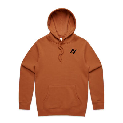 Unisex Hoodie - Back Logo 2 - BLACK Thumbnail