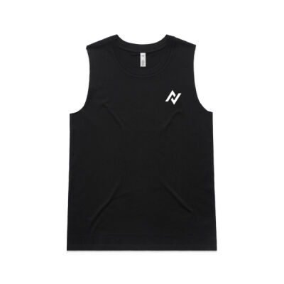 Women's Tank - Back Logo 2 - WHITE Thumbnail